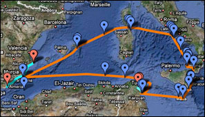 Over the past years, the Aurora team has traveled throughout the Mediterranean setting up and implementing projects